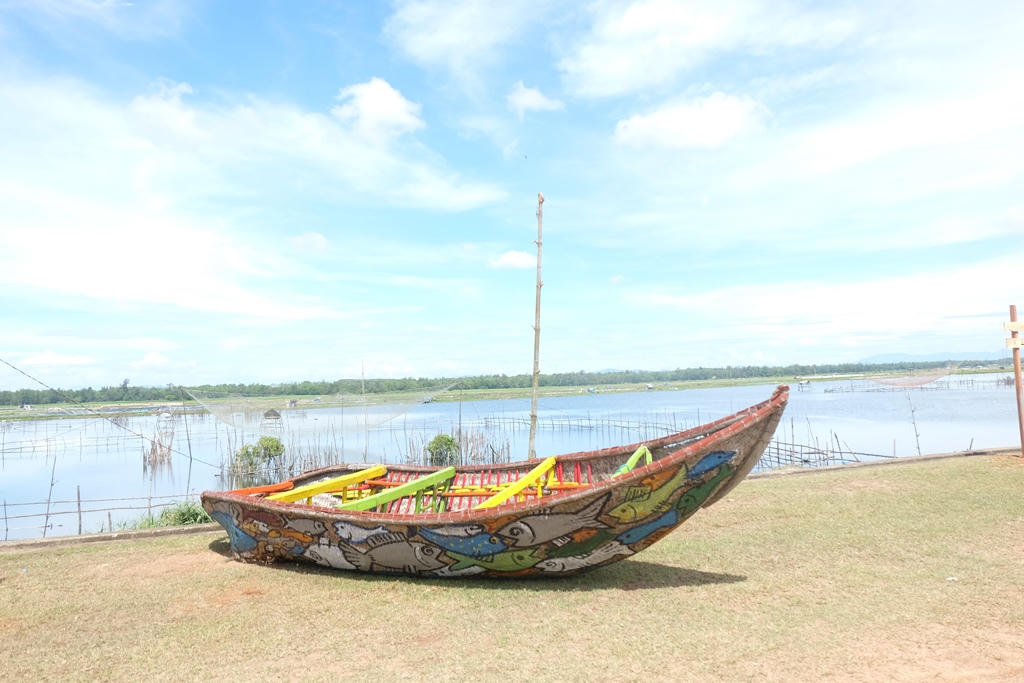 Chiêm ngưỡng con đường nghệ thuật từ những chiếc thuyền thúng tại Quảng Nam