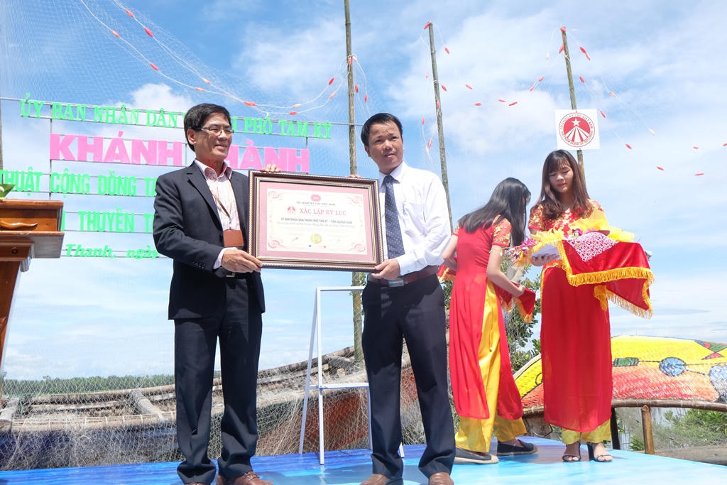 Chiêm ngưỡng con đường nghệ thuật từ những chiếc thuyền thúng tại Quảng Nam