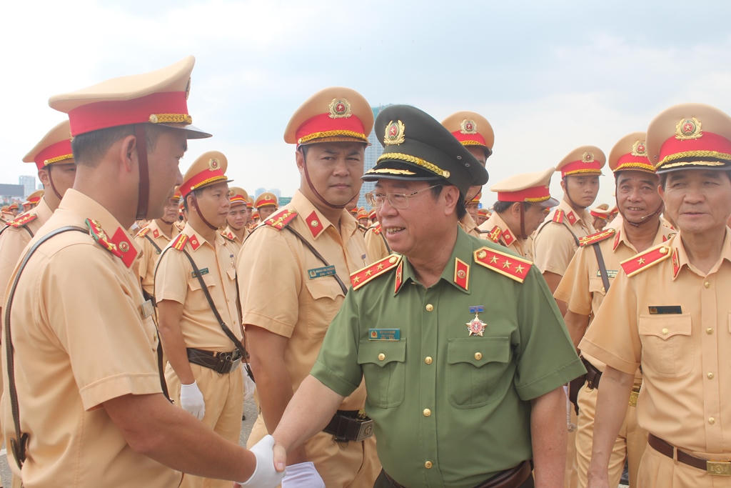 Hơn 800 cán bộ, chiến sĩ CSGT trên toàn quốc được triệu tập phục vụ Apec 2017