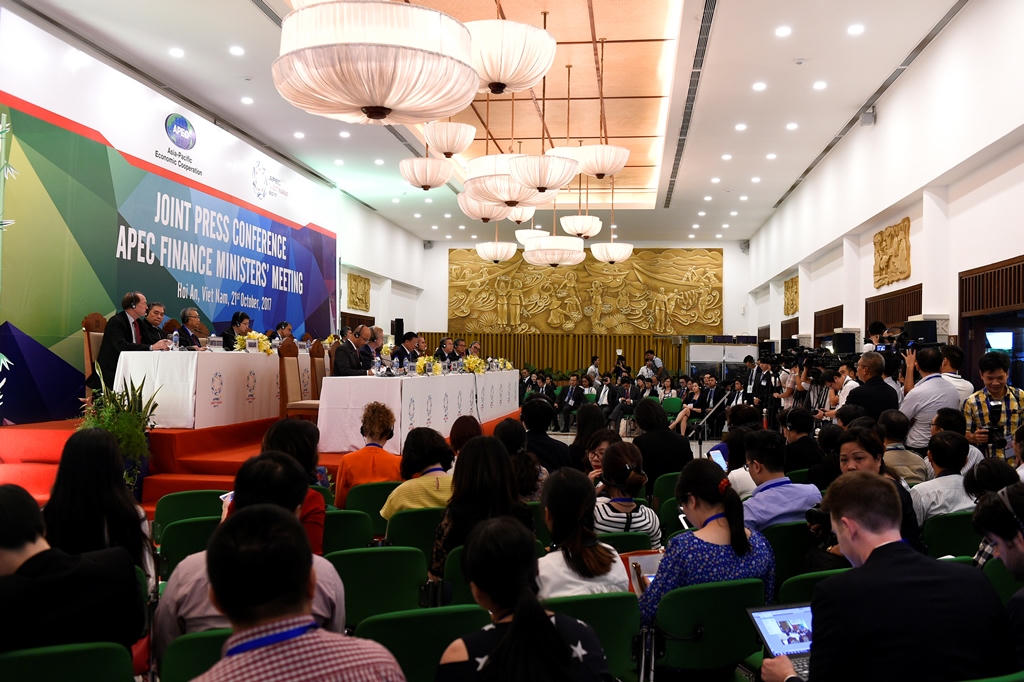 Thông qua Tuyên bố chung của Bộ trưởng Tài chính 21 nền kinh tế APEC