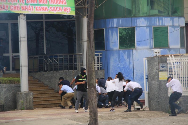 Đà Nẵng: Diễn tập xử lý các tình huống nhằm bảo vệ Tuần lễ Cấp cao APEC 2017