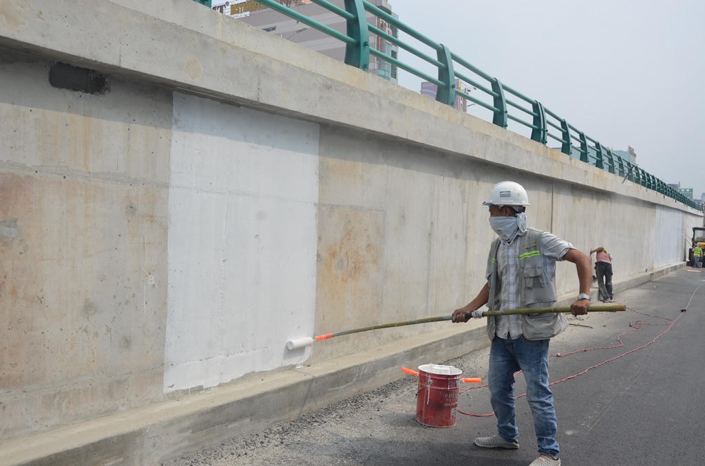 Cận cảnh thi công tại công trình hầm chui hơn nghìn tỉ phục vụ APEC