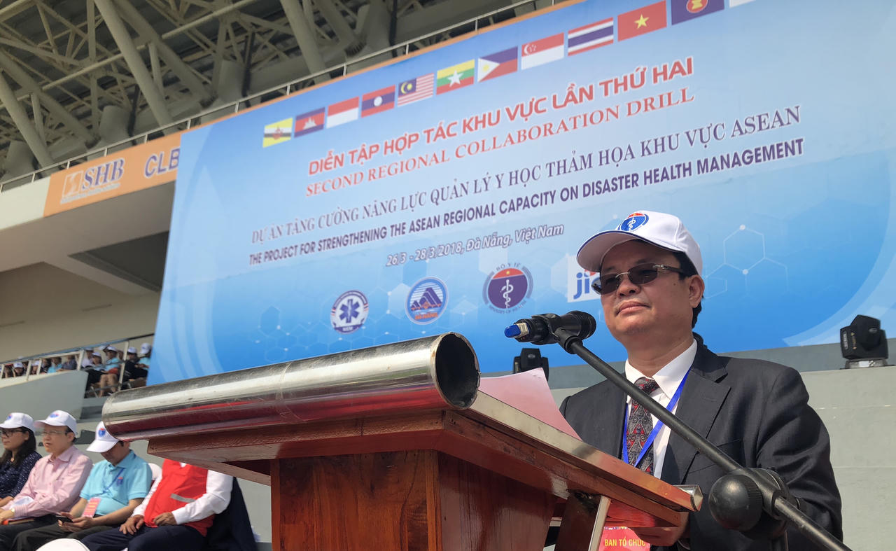 Các nước ASEAN diễn tập quốc tế ứng phó về y tế trong thảm họa