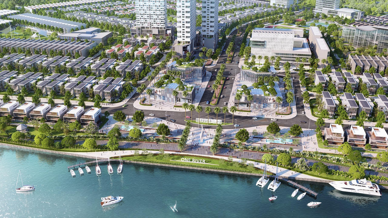 Đất Xanh Miền Trung khởi công xây dựng biệt thự cao cấp 1.500 tỉ đồng và khánh thành công viên trung tâm