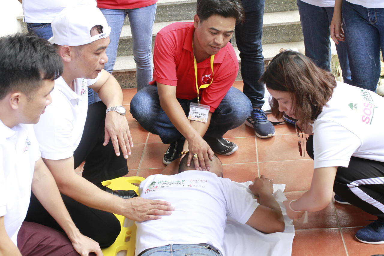 Đào tạo kỹ năng sơ cấp cứu cho cộng đồng người nước ngoài tại Đà Nẵng