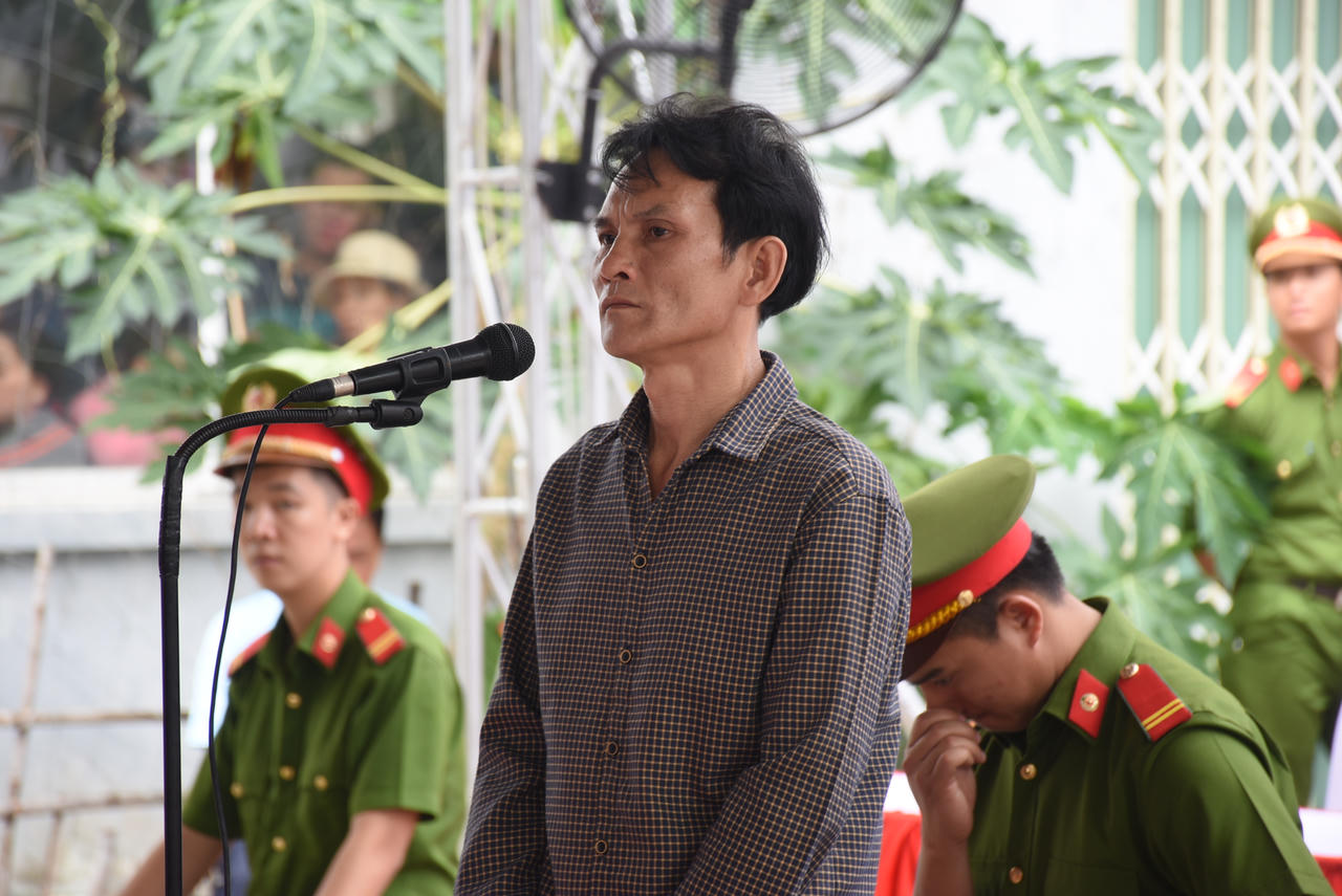 1 án tử, 1 án chung thân cho cặp vợ chồng giết người trói xác phi tang