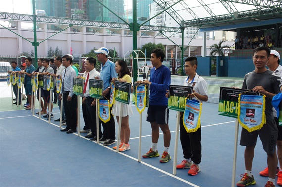 Khai mạc giải quần vợt các CLB Khánh Hòa mở rộng cúp Mê Trang lần thứ IX