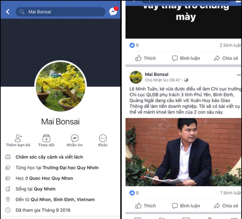 Điều tra xe quá tải Bình Định, PV Báo Giao thông bị đe dọa