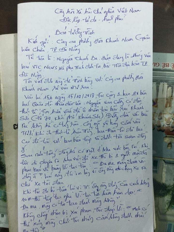 Phóng viên tác nghiệp ở bãi rác Khánh Sơn (Đà Nẵng) bị dọa “chôn xác”
