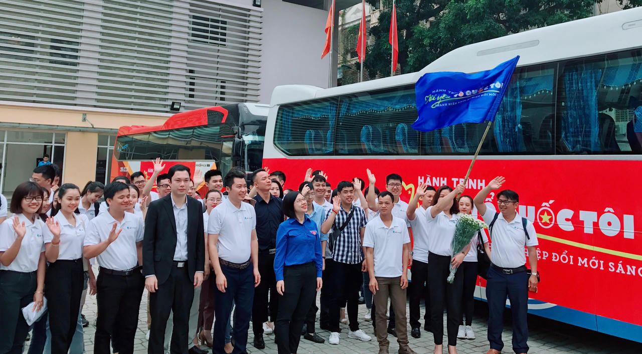 Lễ xuất quân Hành trình “Tôi yêu Tổ quốc tôi” 2018