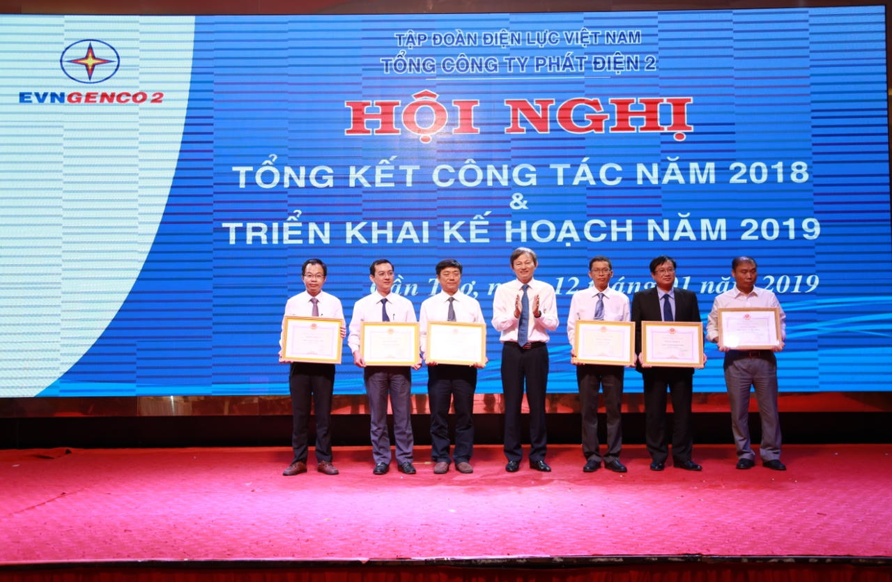 EVNGENCO 2 hoàn thành xuất sắc nhiệm vụ EVN giao trong năm 2018