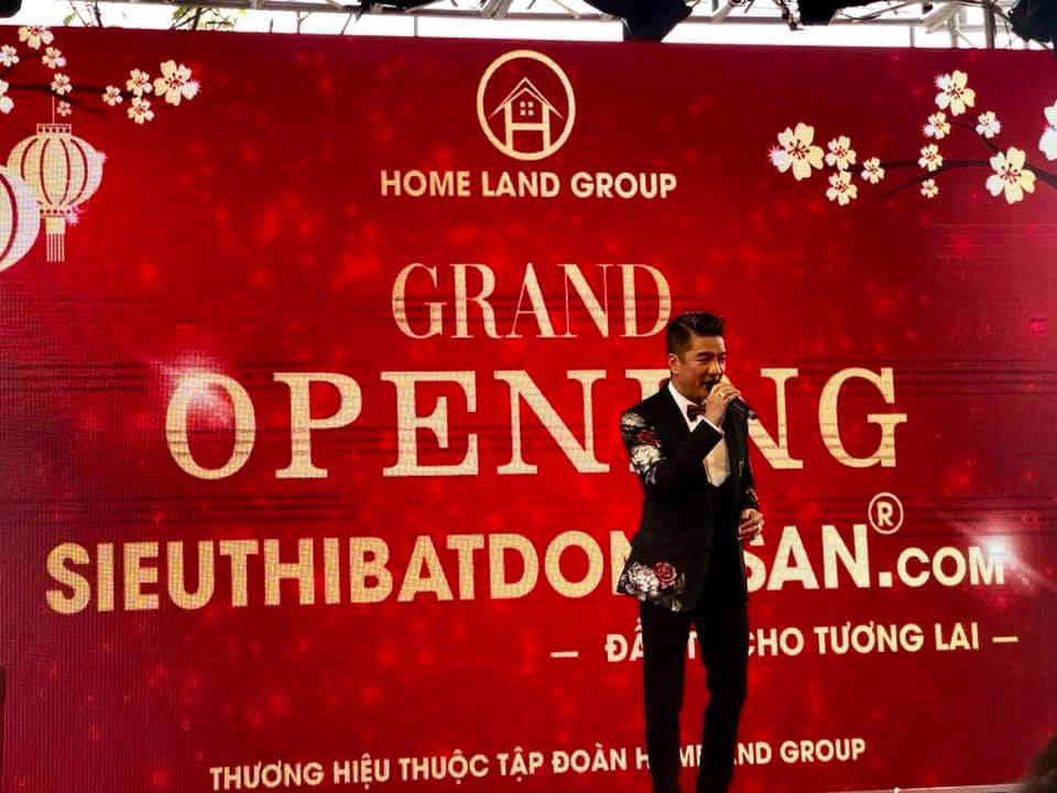 Ca sĩ Đàm Vĩnh Hưng làm “đại sứ thương hiệu” HomeLand Group!