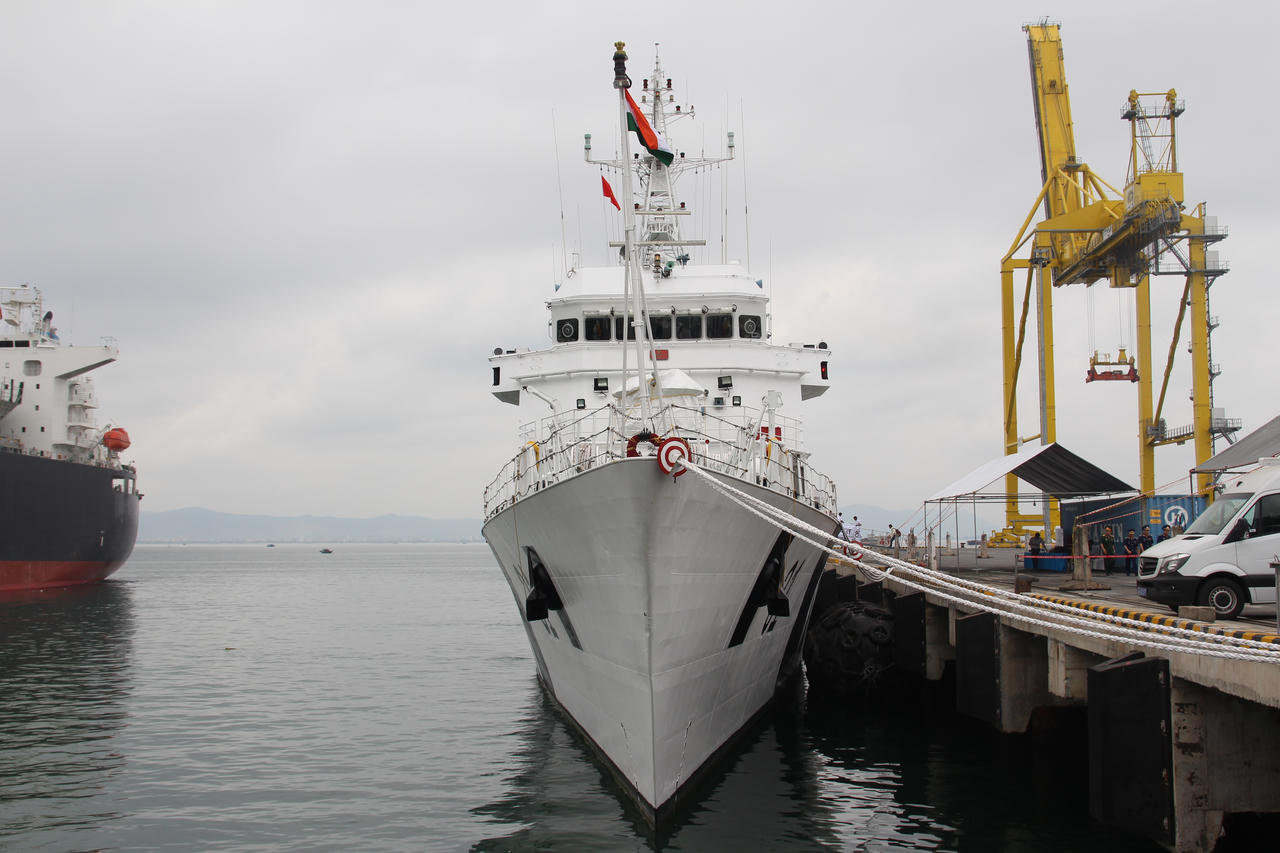 Tàu lực lượng bảo vệ bờ biển Ấn Độ thăm Đà Nẵng