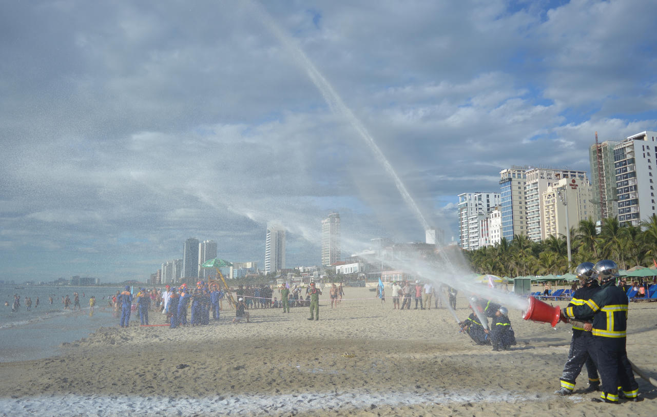 Đà Nẵng diễn tập ứng phó sự cố tràn dầu năm 2019