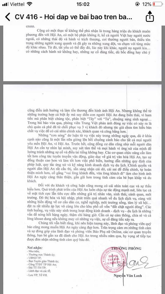 Quán cà phê “đuổi” khách Việt, tiếp khách Tây: Ngành Văn Hóa nói gì?