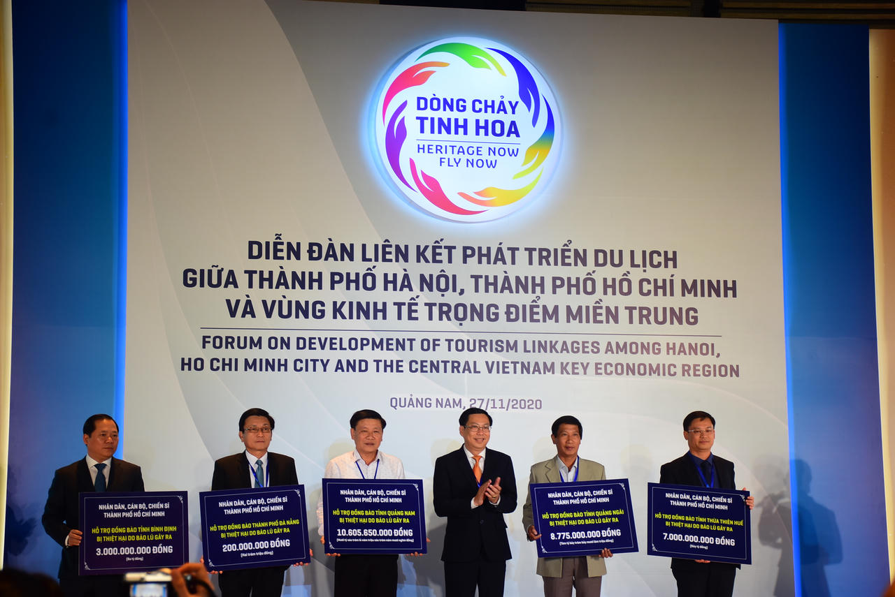 5 tỉnh miền Trung “bắt tay” 2 đầu tàu Bắc, Nam cùng phát triển du lịch