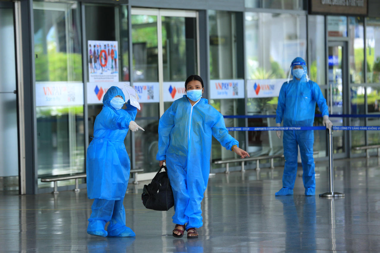 Đà Nẵng, Quảng Nam đón người dân từ TP HCM về quê