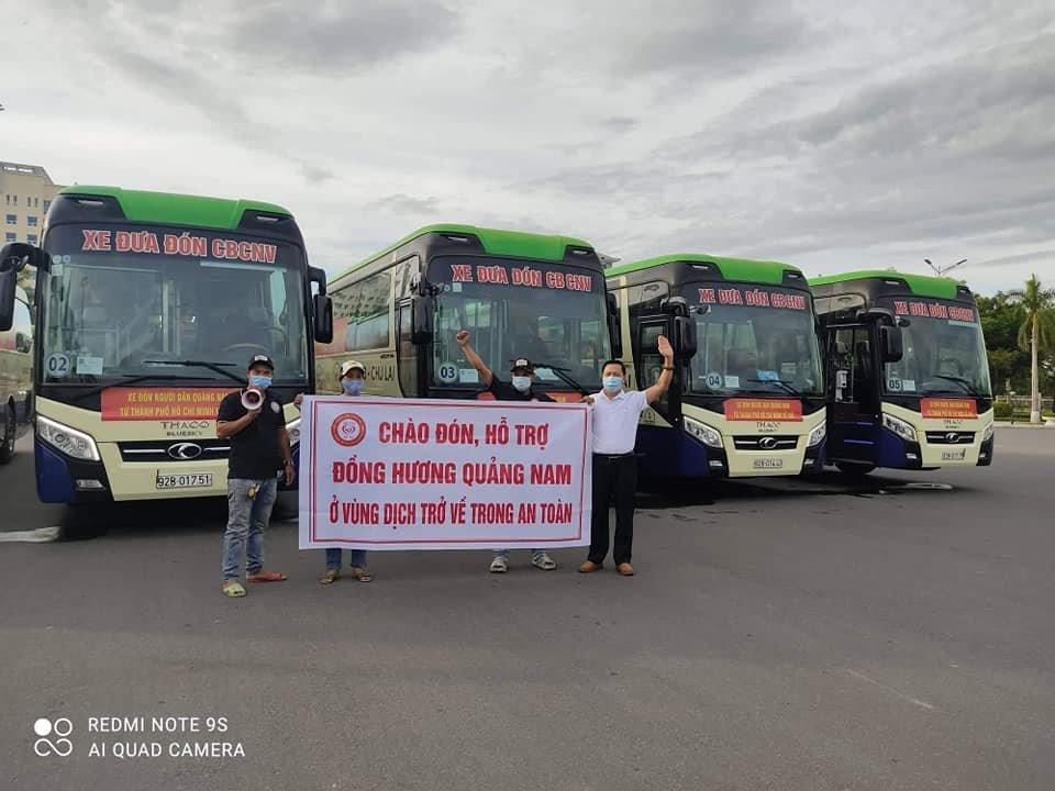 Đà Nẵng, Quảng Nam đón người dân từ TP HCM về quê