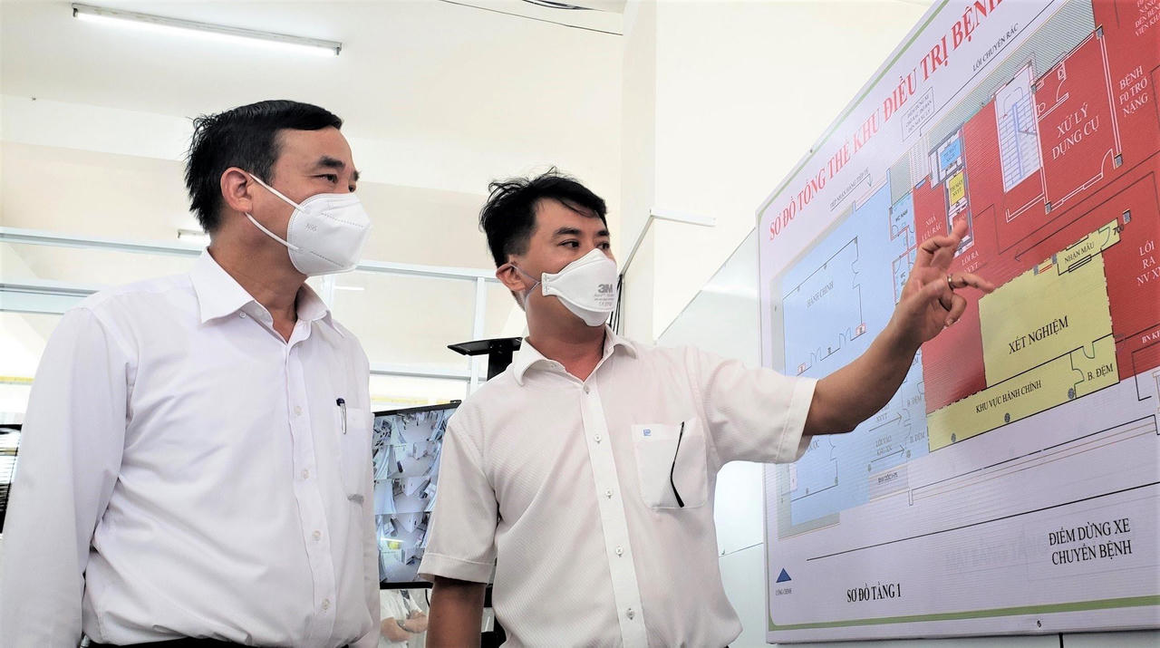 Đà Nẵng đưa Bệnh viện dã chiến điều trị bệnh nhân COVID-19 quy mô 2.200 giường vào hoạt động 