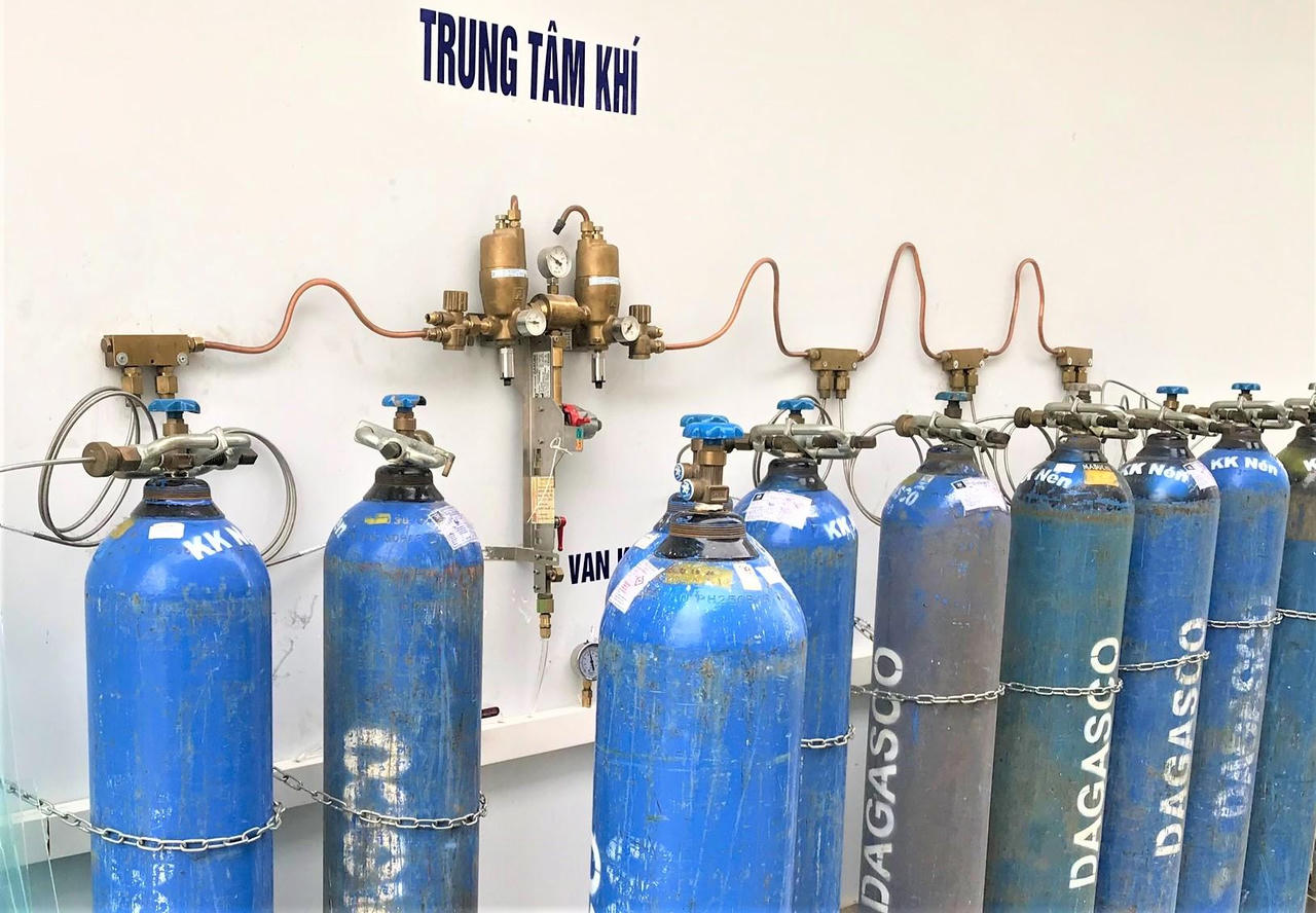 Cận cảnh bên trong bệnh viện Dã chiến điều trị bệnh nhân COVID-19 ở Đà Nẵng