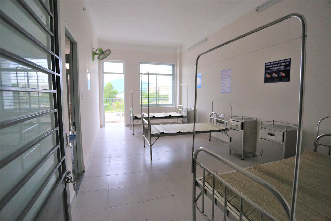 Cận cảnh bên trong bệnh viện Dã chiến điều trị bệnh nhân COVID-19 ở Đà Nẵng