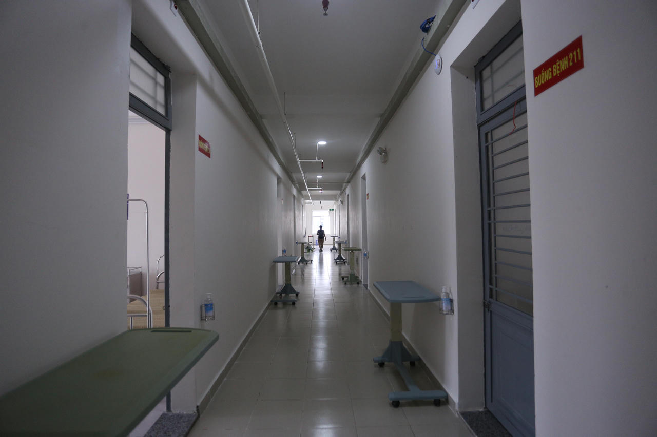 Cận cảnh bên trong bệnh viện Dã chiến điều trị bệnh nhân COVID-19 ở Đà Nẵng