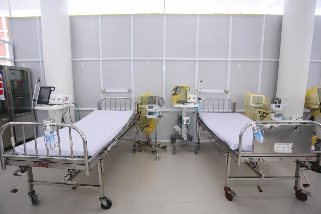 Cận cảnh bên trong bệnh viện Dã chiến điều trị bệnh nhân COVID-19 ở Đà Nẵng