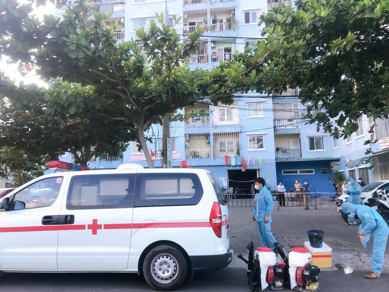 Phong tỏa 7 khu chung cư tại 1 phường ở Đà Nẵng do có ca nhiễm COVID-19