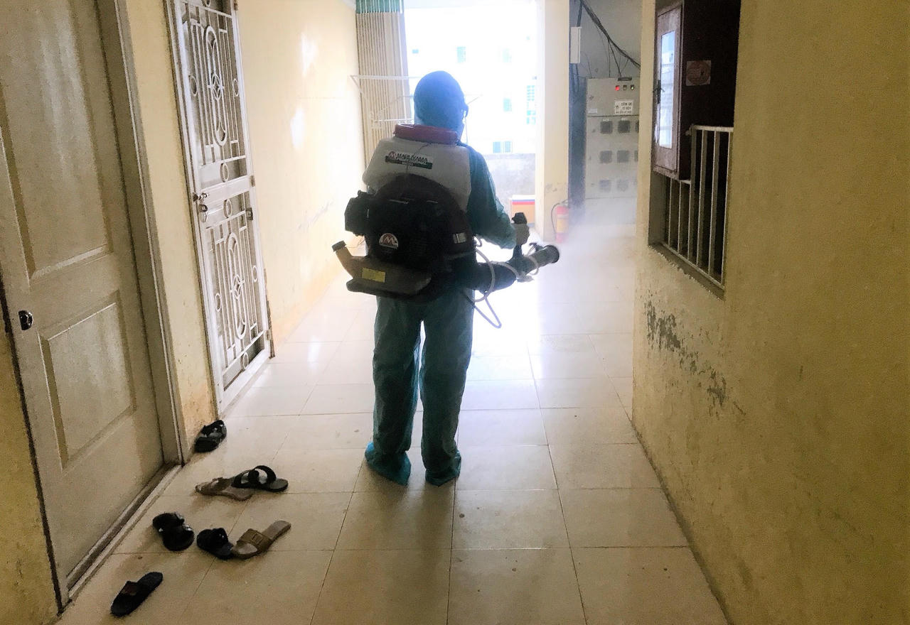 Phong tỏa 7 khu chung cư tại 1 phường ở Đà Nẵng do có ca nhiễm COVID-19