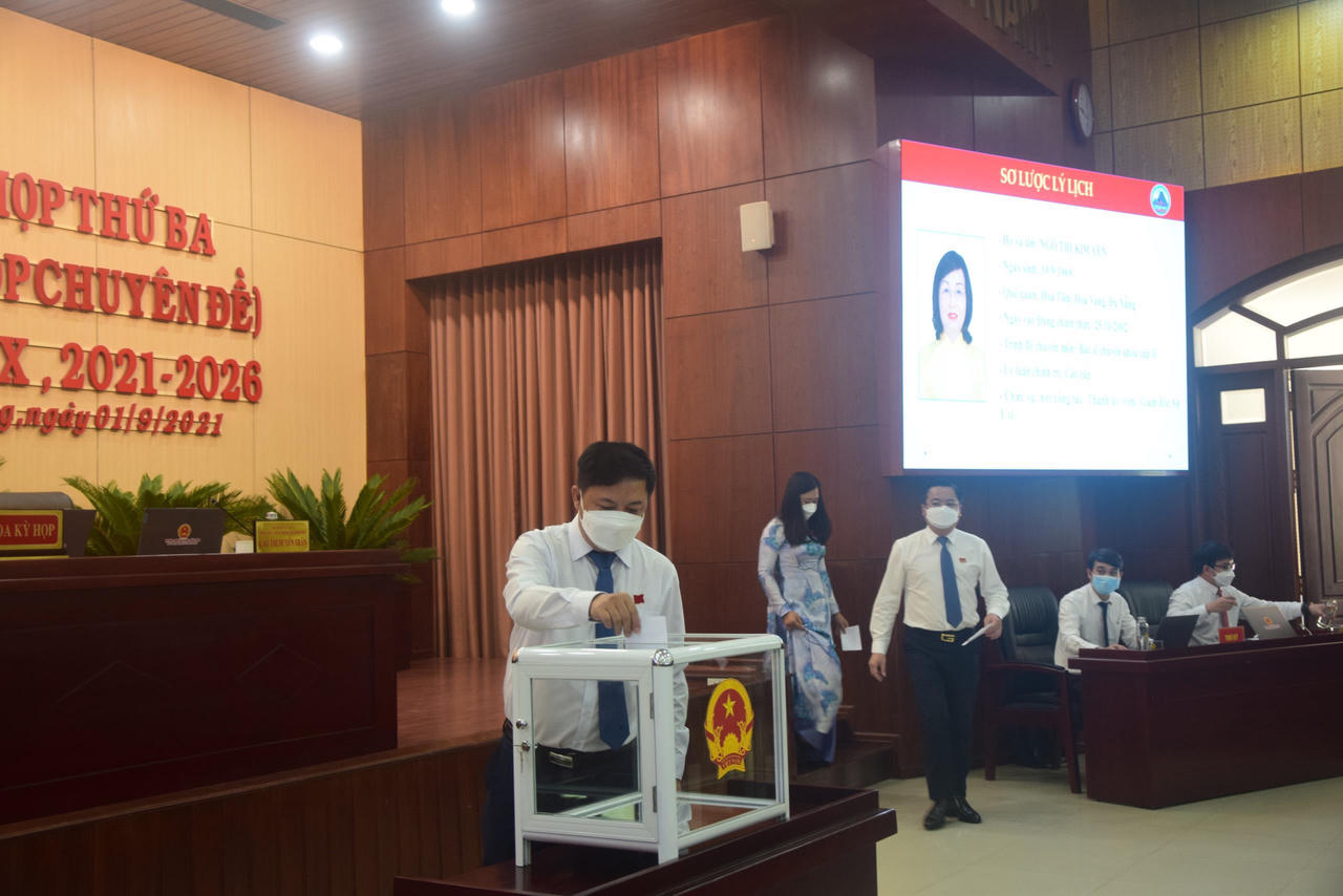 Đà Nẵng đã bầu 2 tân Phó Chủ tịch UBND thành phố