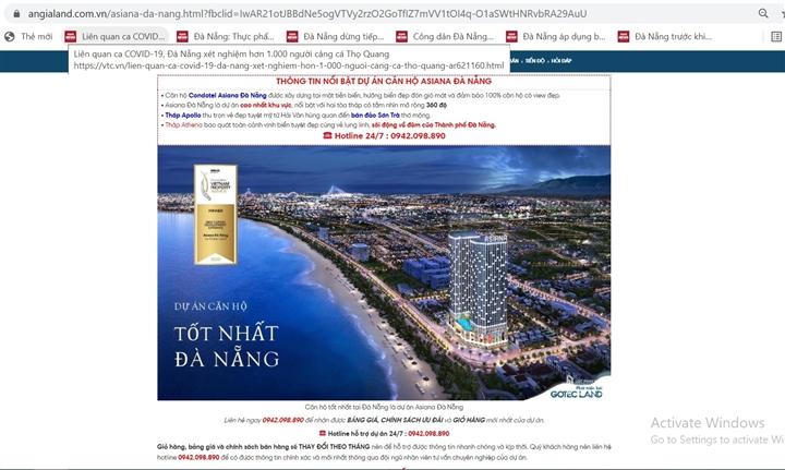 Đà Nẵng cảnh báo 2 dự án căn hộ chưa đủ điều kiện kinh doanh đã rao bán