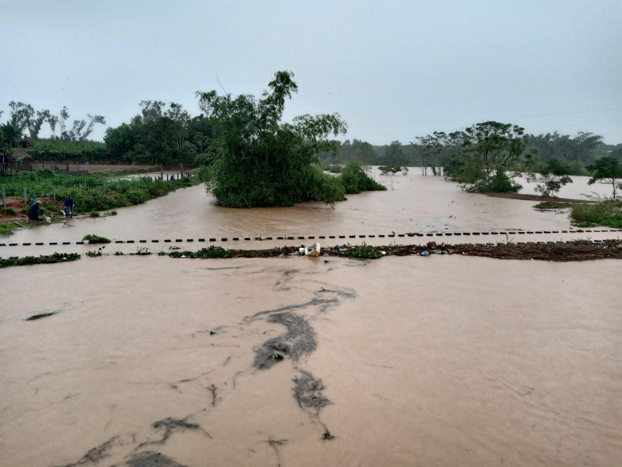 Nhiều thiệt hại do mưa lũ ở miền Trung