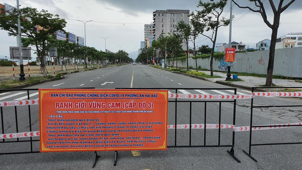 Số ca COVID-19 tăng, Đà Nẵng kiểm soát chặt chẽ đi lại tại 2 phường vùng cam