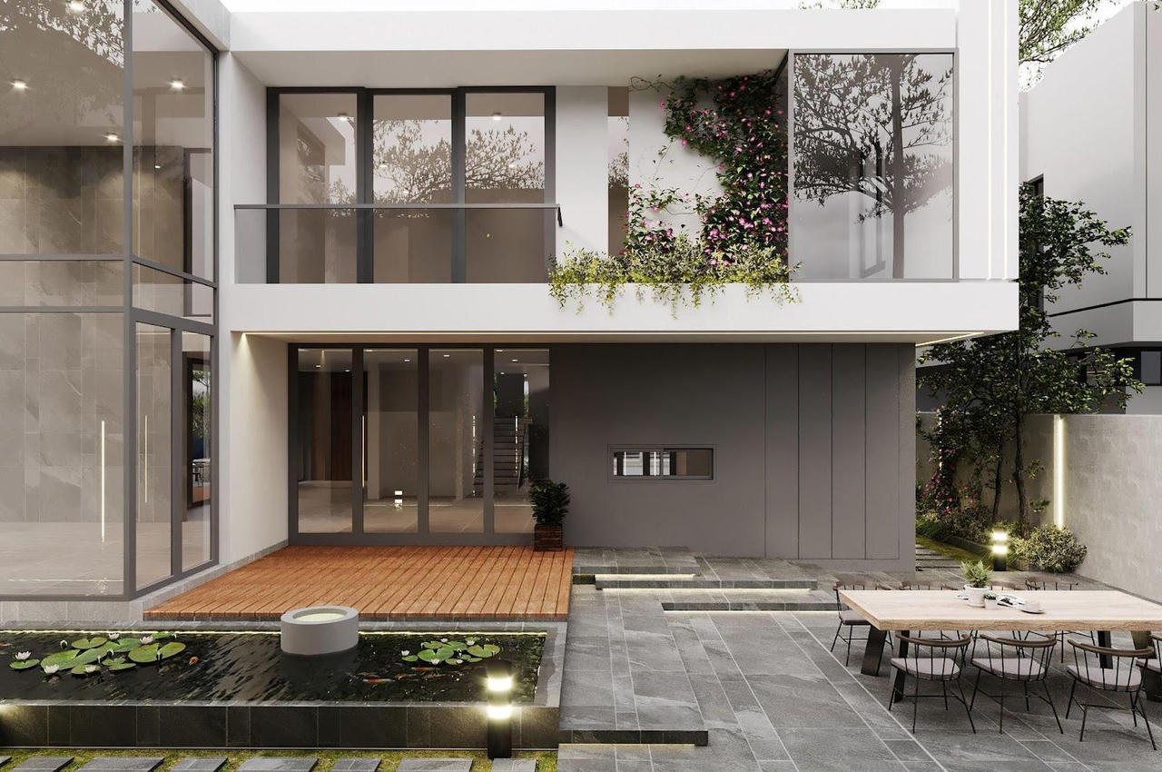 Vẻ đẹp của kiến trúc tương lai từ mẫu biệt thự quốc tế Regal Victoria