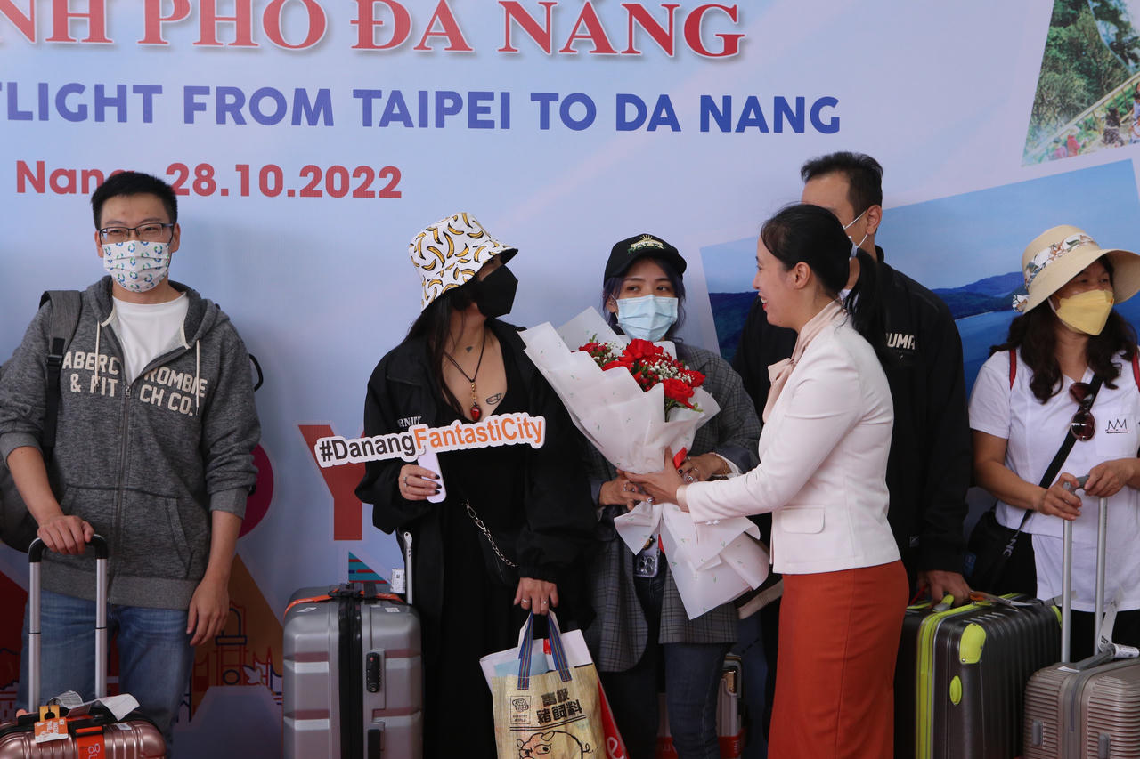 Nối lại đường bay Đài Bắc - Đà Nẵng sau thời gian gián đoạn vì COVID-19