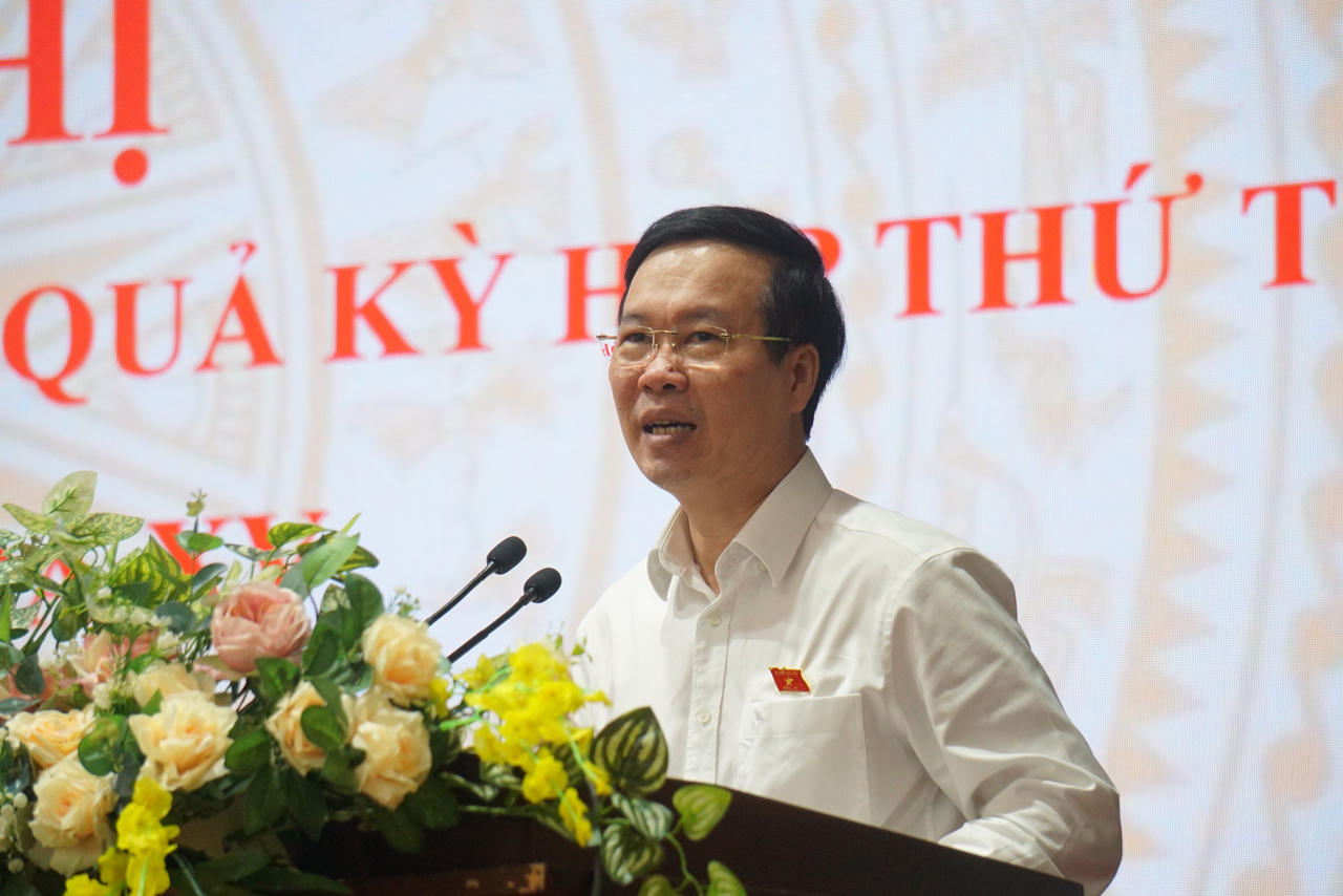 Thường trực Ban Bí thư Võ Văn Thưởng: Đổi mới tiếp xúc cử tri là nguyện vọng chính đáng của người dân