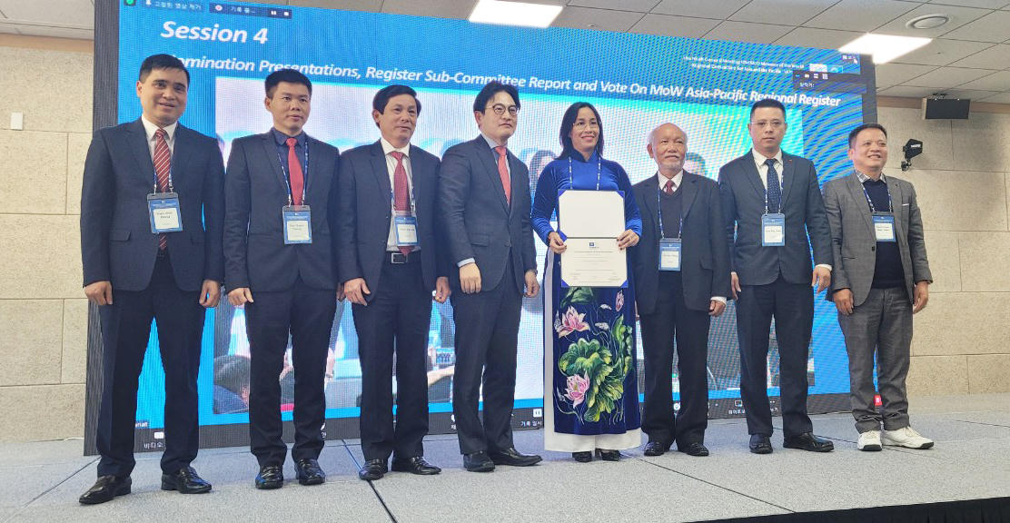 Ma nhai Ngũ Hành Sơn Đà Nẵng trở thành di sản tư liệu thế giới