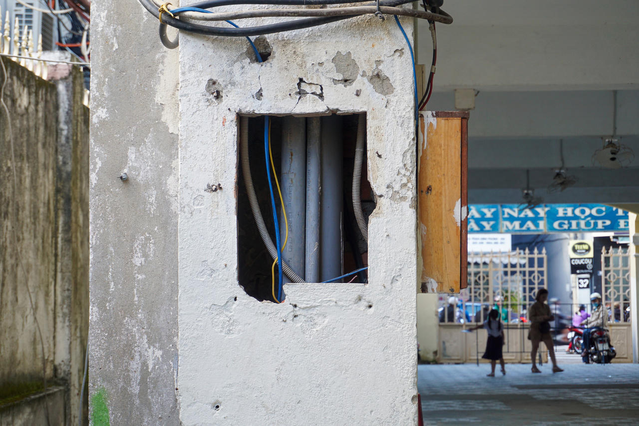 Ngôi trường 132 tuổi ở Đà Nẵng xuống cấp nghiêm trọng