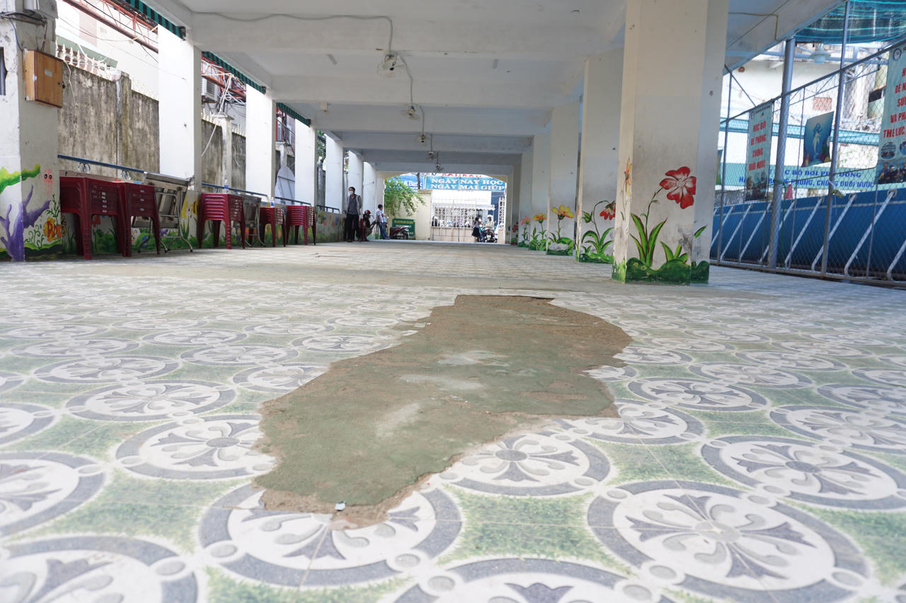 Ngôi trường 132 tuổi ở Đà Nẵng xuống cấp nghiêm trọng