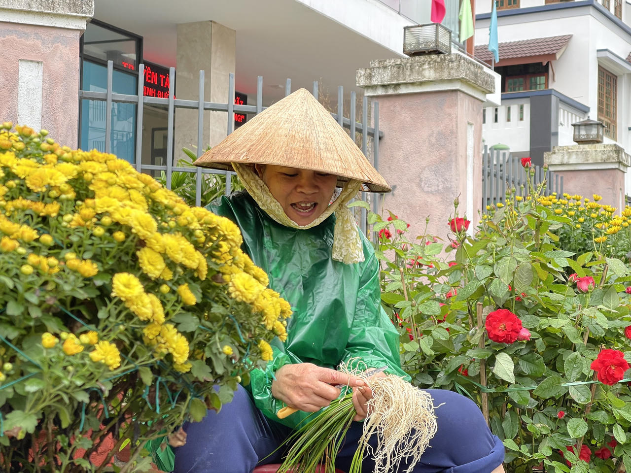 Tiểu thương chợ hoa Xuân Quảng Ngãi sốt ruột vì sức mua giảm