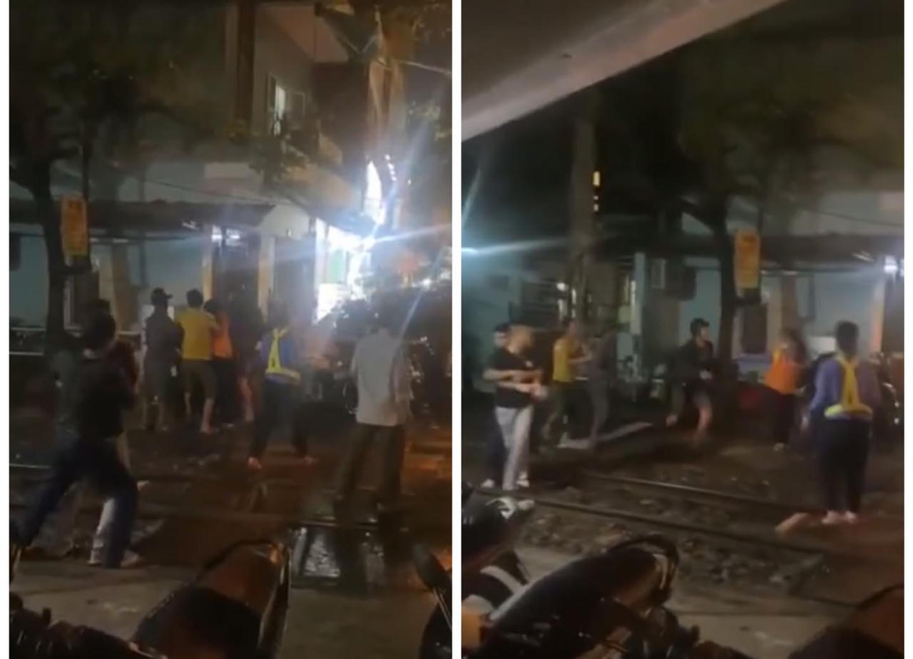 Khởi tố, bắt tạm giam nhóm đối tượng đánh 2 nữ nhân viên gác chắn