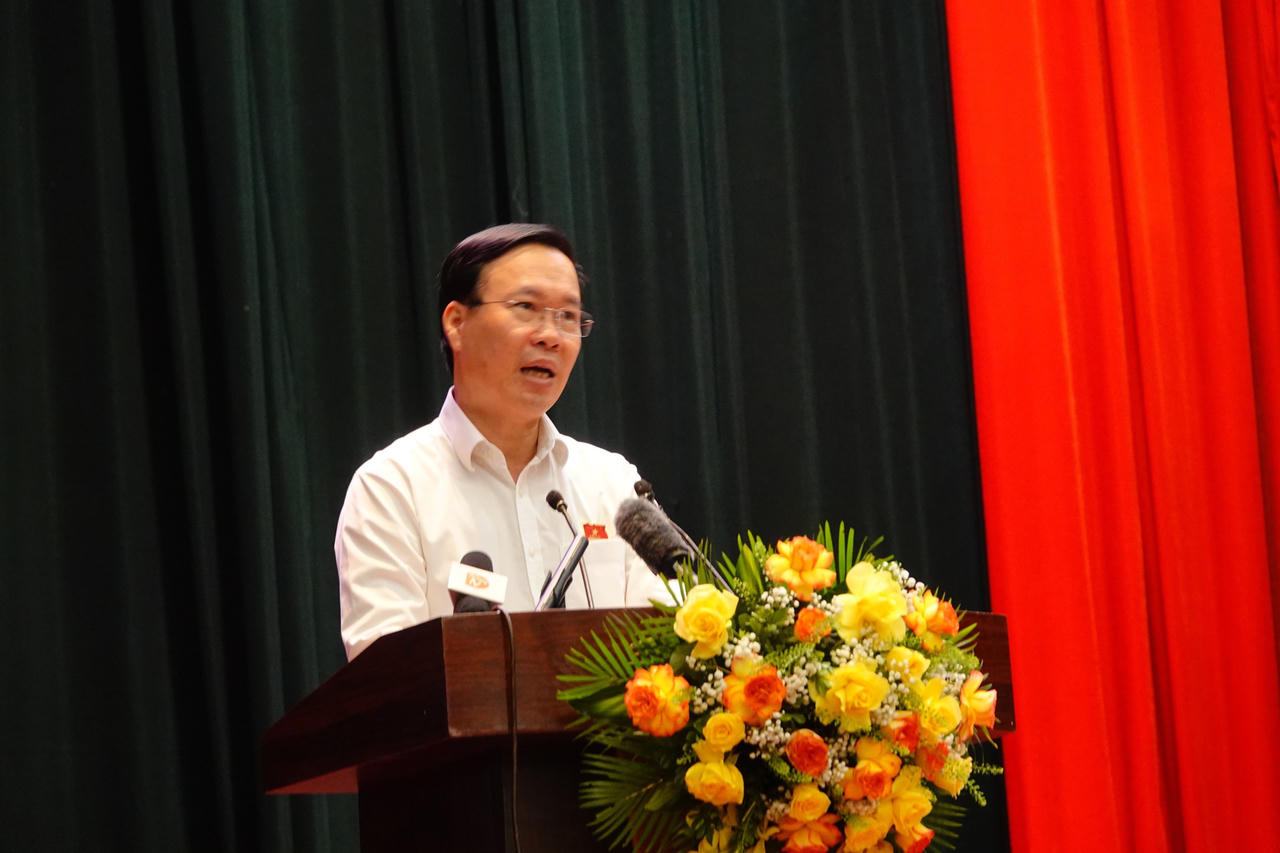 Chủ tịch nước Võ Văn Thưởng: 'Xử lý nghiêm cả tham nhũng lớn và tham nhũng vặt'