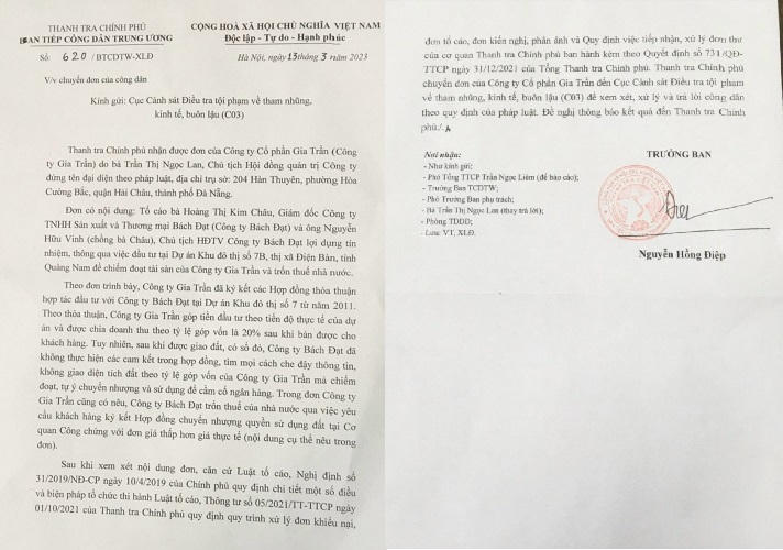 Công ty Bách Đạt bị tố cáo trốn thuế, lừa đảo chiếm đoạt tài sản