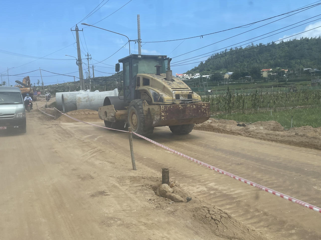 Nhiều dự án trọng điểm ở huyện đảo Lý Sơn chậm tiến độ