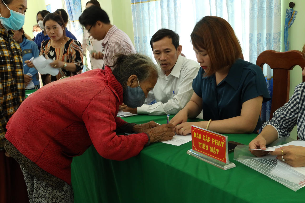 Diễn tập hành động sớm ứng phó thiên tai