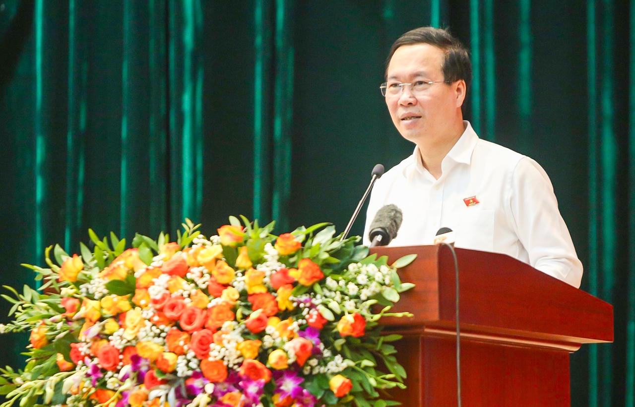 Chủ tịch nước Võ Văn Thưởng: Xử lý nghiêm cán bộ có tư tưởng né tránh, sợ trách nhiệm