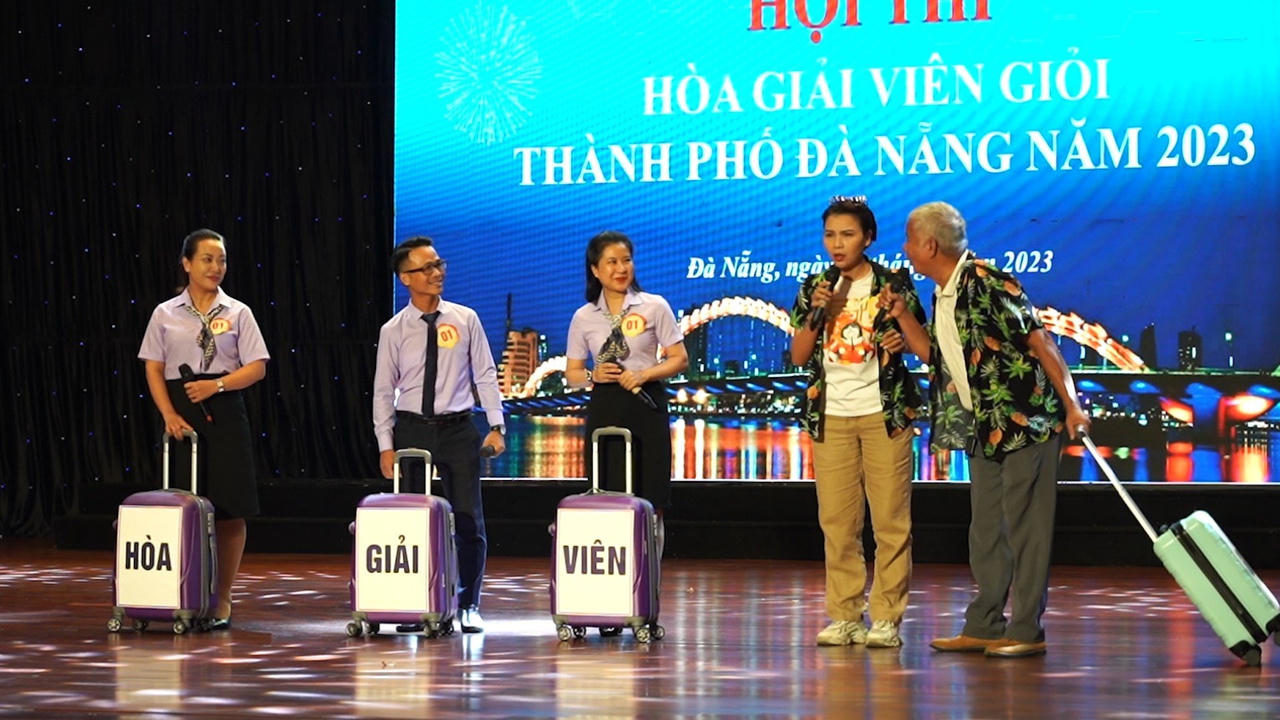 Hội thi Hòa giải viên giỏi Đà Nẵng năm 2023: Cầu nối đưa pháp luật vào cuộc sống
