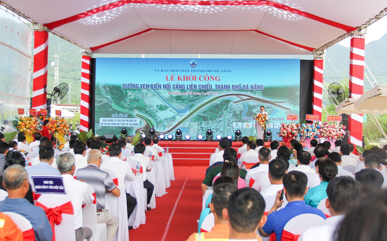 Đà Nẵng khởi công tuyến đường ven biển hơn 1.200 tỷ đồng