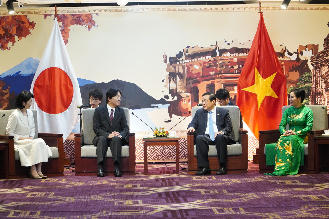 Hoàng Thái tử Nhật Bản và Công nương thăm Đà Nẵng, Hội An 