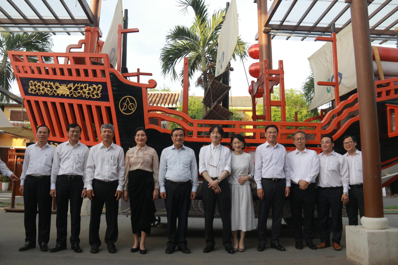Hoàng Thái tử Nhật Bản và Công nương thăm Đà Nẵng, Hội An 